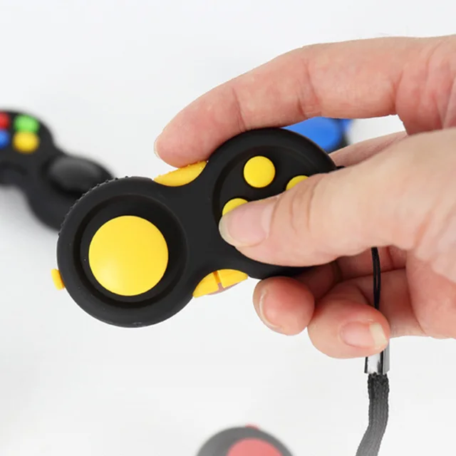Decompression Handle Wireless Decompression Handle Fidget Pad Decompression Toy Children Adult Squeeze Handle 4