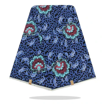 

Ankara Wax Dye Print Cotton Fabric 100%High Quality Breathable Veritable African Wax Print Fabric By The Yard For Sewing RV09-49