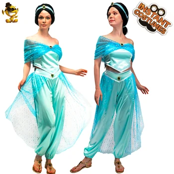 

Sexy Arabian Princess Costume dress up Carnival for Women Aladdin Arab Dress for Halloween Costume