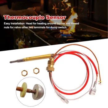 

With Nuts Gas Heater Easy Install Home Metal Adjustable Height Garden Replacement Parts Outdoor Patio Safety Thermocouple Sensor