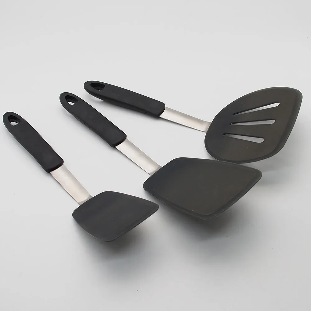 Hot 3Pcs Non Sticky Cooking Turner Spatula Shovel Kitchen Cookware Omelette Pancake Pastry Turner Frying Pan Accesorries 123