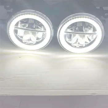 

Malcayang NEW Angel Eye High Brightness Led Fog Lights For Ford Focus MK2/3 Fusion Fiesta MK7 12V Car Styling