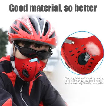 

Reusable Motorcycle Anti Dust Mask Mouth Cover pm2.5 Dust Respirator Breathe anti odor pollution sports maska ffp3 face shield