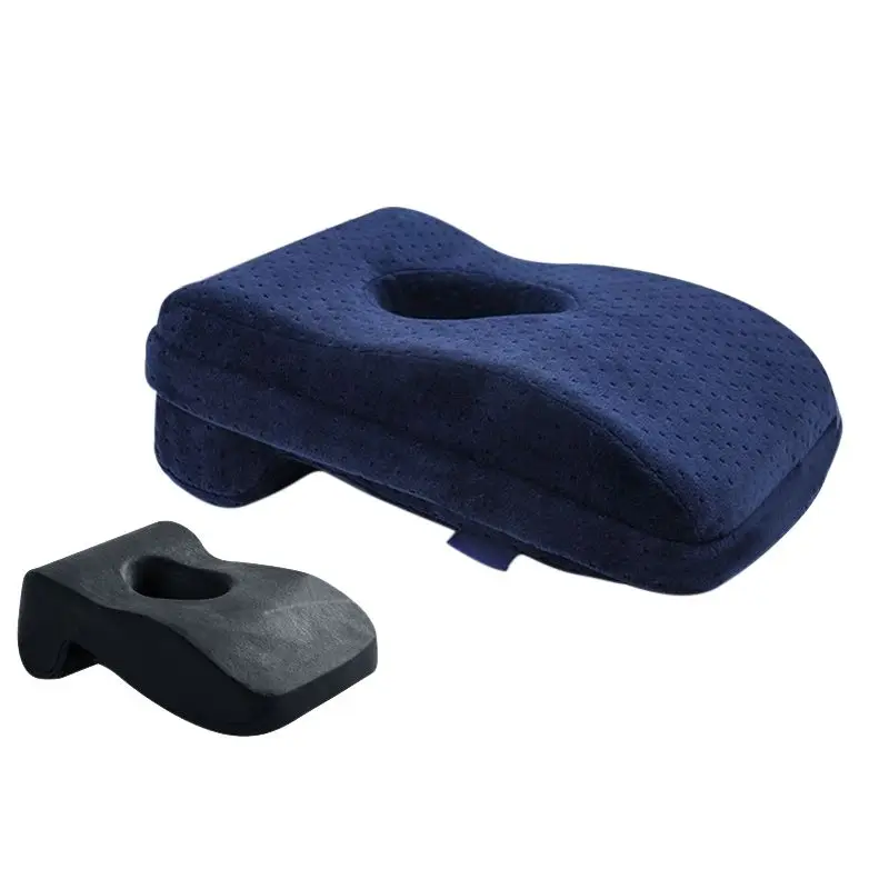 Подушка Memory Foam подушка новая Спящая Подушка для сна медленное отскок настольная Подушка для сна с полым дизайном для лица вниз спальное место - Цвет: DL
