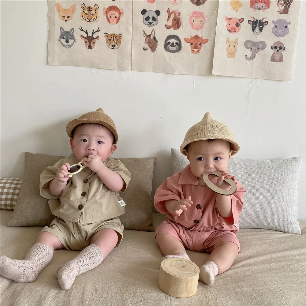 子供服 夏 ベビー服 赤ちゃん ロンパース 半袖 半ズボン 綿 コットン パジャマ 部屋着 ルームウェア 可愛い 男の子 女の子 保育園 外出服 孫 キッズ 夏服 0507 晴 通販 甚平含む5着 ロンパース 保育園着 まとめ Cmwe It