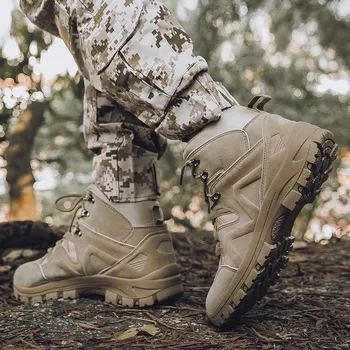 

Winter shoes men High-top snow boots Outdoor mountaineering boots Cold-proof warm wear-resistant comfortable men's casual shoes