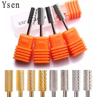 Tungsten Steel Milling Nail Drill Bit Carbide Nail Drill Bit Ceramic Alloy Milling Cutter Nail Tool Accessories 1