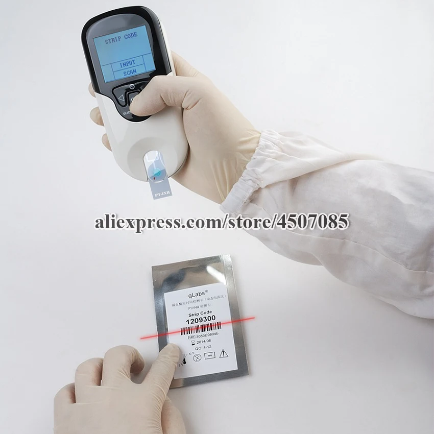 CE сертификация профессионального использования POCT INR монитор PT INR метр для INR тест крови с 24 шт. PT тест-полоски