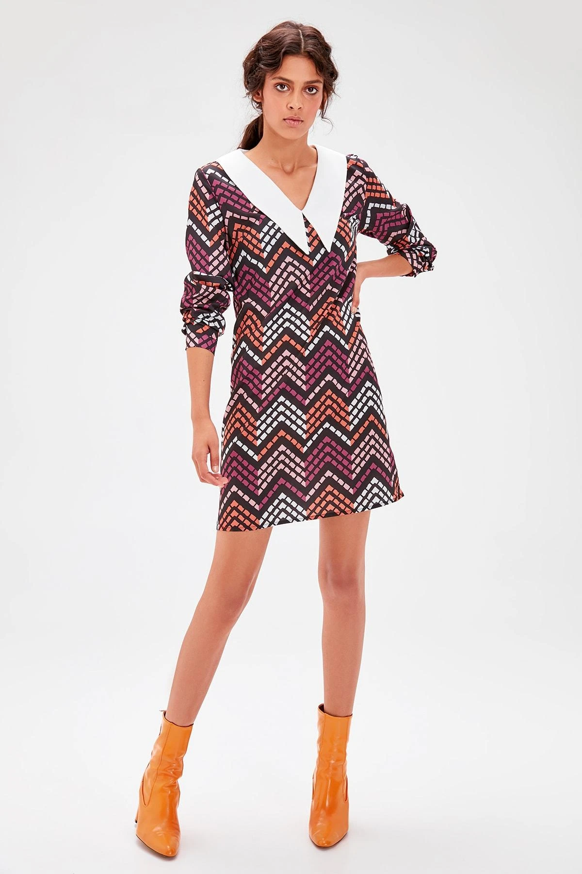 black patterned dresses