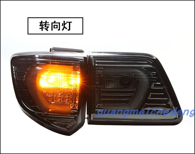 Для Toyota Fortune задний светильник в сборе 2011- для Fortuner Задний светильник s Автомобильный свет, светодиодные задние фонари светильник с 4 шт