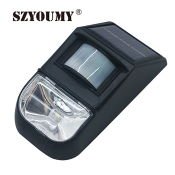 

SZYOUMY 30pcs Upgrade New Version Solar Bright Intelligent Induction Wall Lamp White Light 1 LED Intelligent light