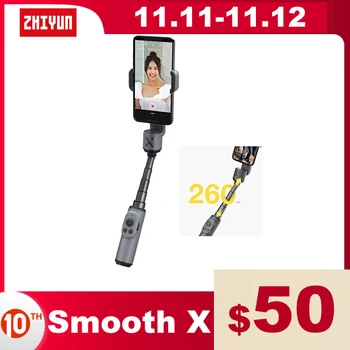

ZHIYUN Official SMOOTH X Phone Gimbals Selfie Stick Handheld Stabilizer Palo Smartphones for iPhone Huawei Xiaomi Redmi Samsung