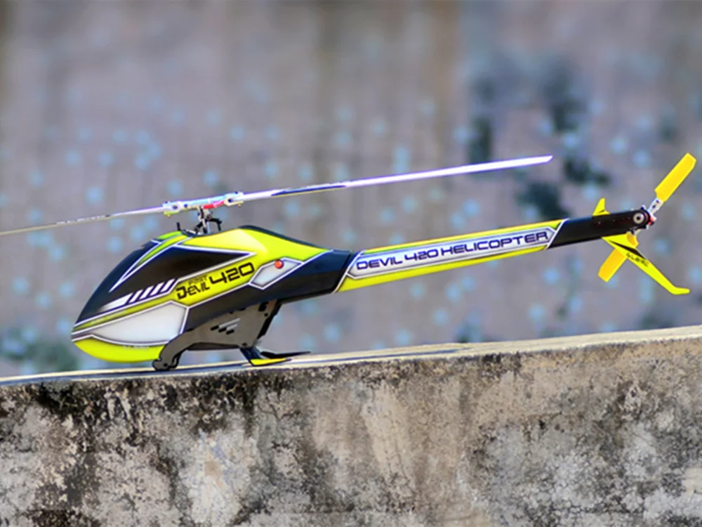 

ALZRC - Devil 420 FAST FBL KIT Frame 420 RC Helicopter- Silver - 2019