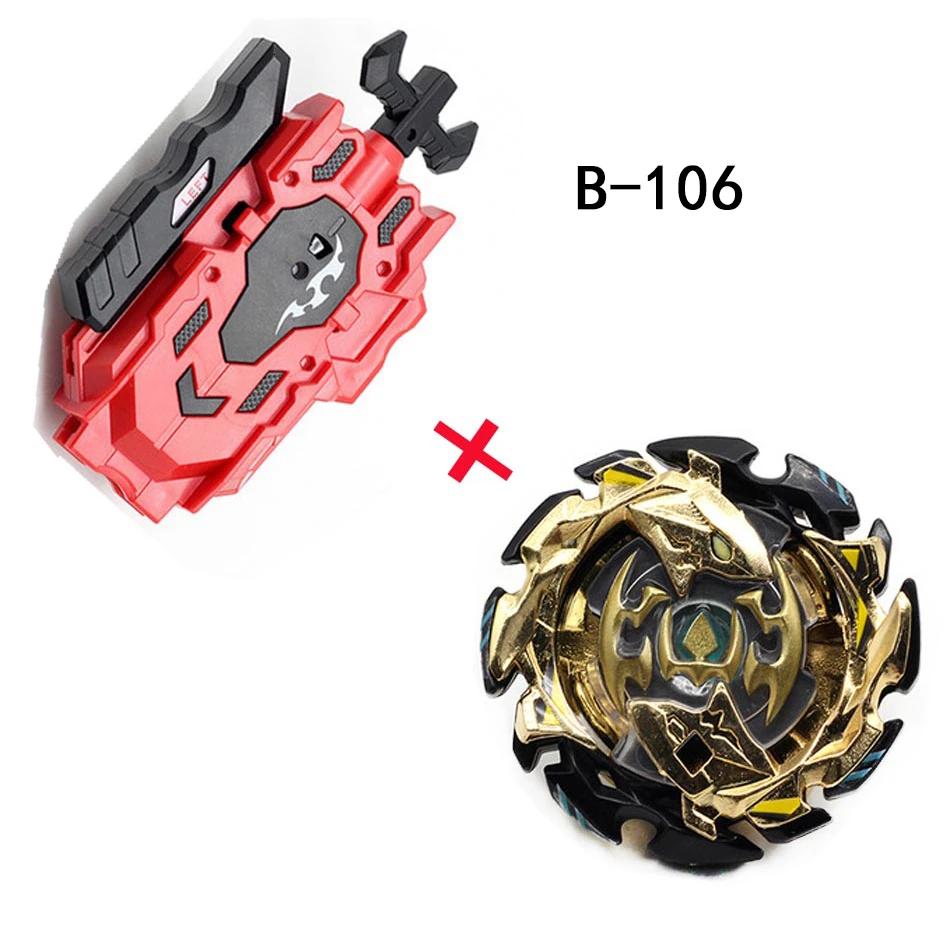 Takara Tomy B-153 B-150 B-145 Бей Bay Burst с пусковым устройством Металл Fusion Топ Спиннер игрушки лезвия битва игрушечный гироскоп - Цвет: B-106