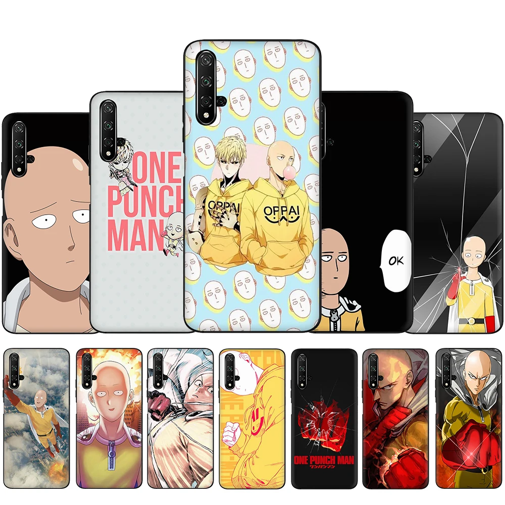 Мягкий силиконовый чехол для телефона с Аниме One Punch Man Girl Huawei Honor 6A 7A Pro 7C X 8C 8X 8 9 10 Lite