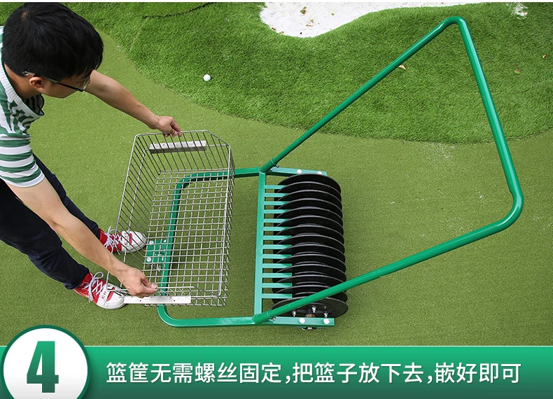В 20 раз быстрее! машина для сбора мячей для гольфа, 13-hand Push Cart Ball Golf Driving Range, поставки высококачественных развлекательных аксессуаров