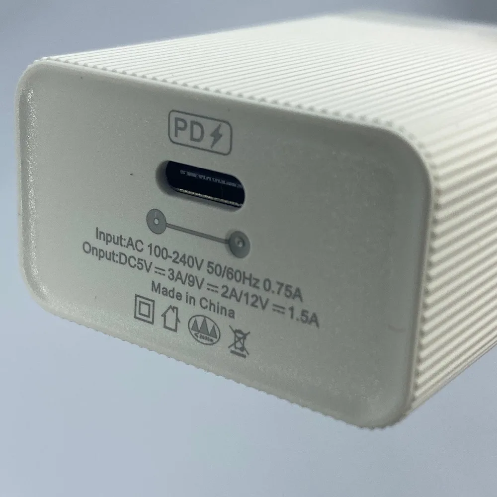 100 шт 18 Вт США штекер USB C TYPE-C PD быстрое зарядное устройство для путешествий настенное быстрое зарядное устройство для iPhone 11 Pro MAX