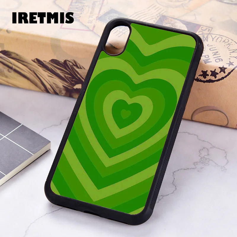 Чехол Iretmis 5 5S SE 2020 для телефона iPhone 6 6S 7 8 Plus X Xs XR 11 12 Mini Pro Max резиновый силиконовый