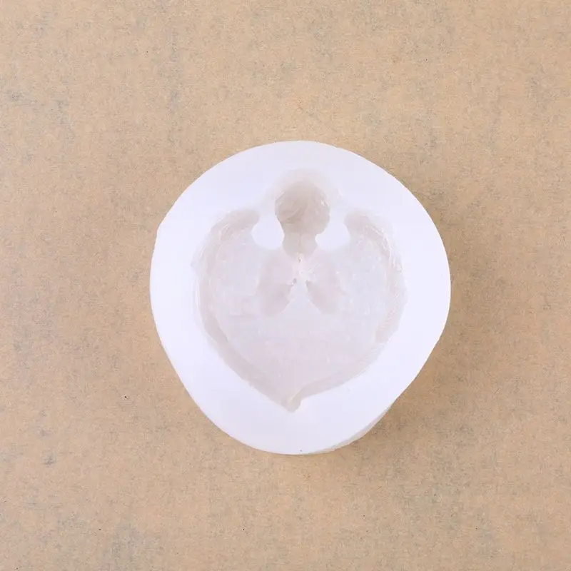 Прозрачные силиконовые формы 3D Крылья Ангела DIY УФ смолы Penadnt ювелирных изделий