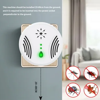 

Ultrasonic Pest Repeller Electronic EU/US Plug Indoor Pest Repellent Anti Mouse Roach Mosquito Ants Insect Killer Pest Catcher