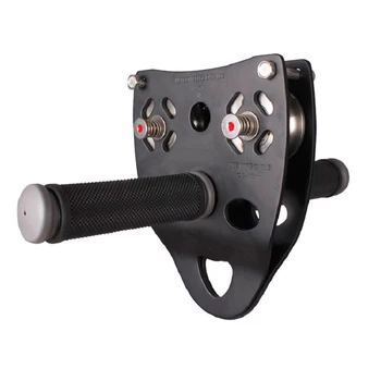 

Outdoor Rock Climbing Professional Handle Pulley Roller Gear Traverse Crossing Weight Carriage Device Shaft Cable Pulley
