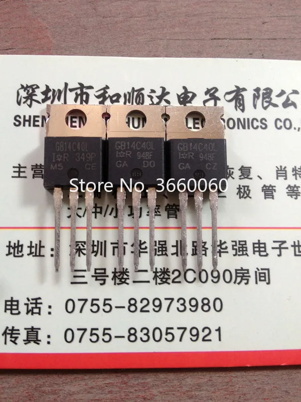 5 шт./лот IRGB14C40L TO-220