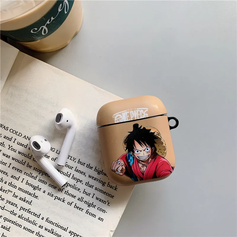 Чехол с рисунком аниме для Apple Airpods 2, милый мягкий силиконовый чехол для Airpod, модные bluetooth-наушники, сумка для зарядки