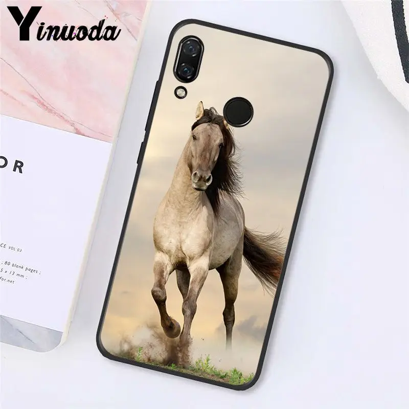 Horse Animal Running Printed