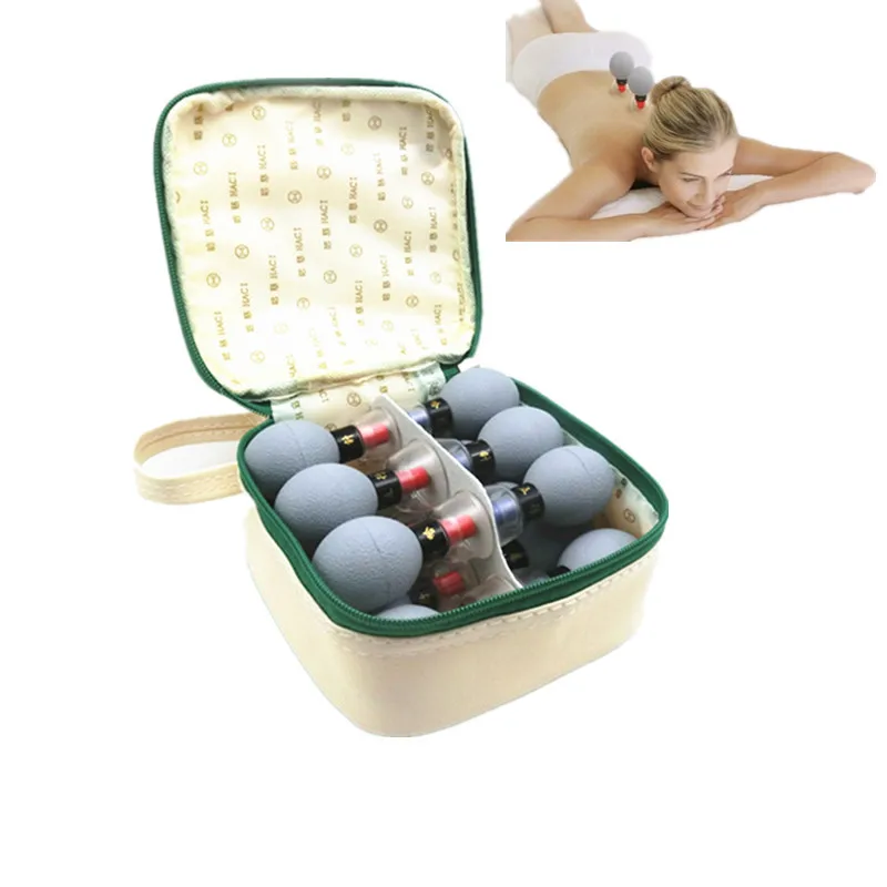 

18pcs Vacuum Cupping Set TCM Magnetic Therapy Acupressure Suction Cups Chinese Meridian Acupuncture Moxibustion Massage Jars