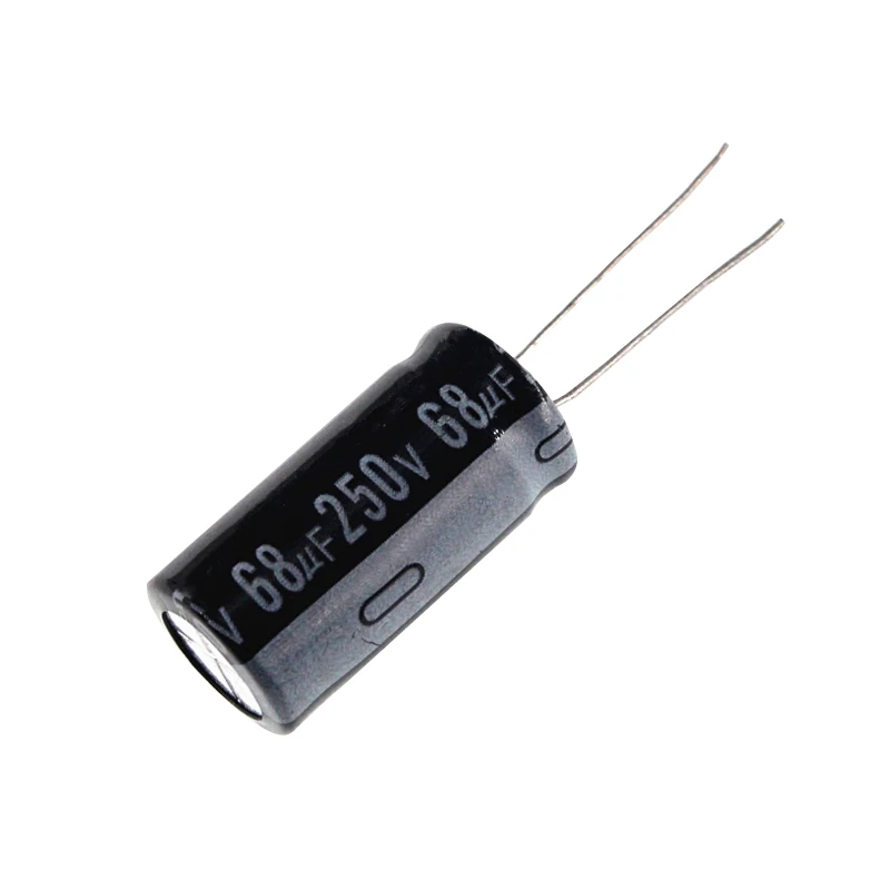 250V68uf 16x25mm Aluminum Electrolytic Capacitor 68uf250v 250v68mf 68mf250v 250v68MFD 250wv 250vdc 250v 68uf 100uf 150uf 220uf