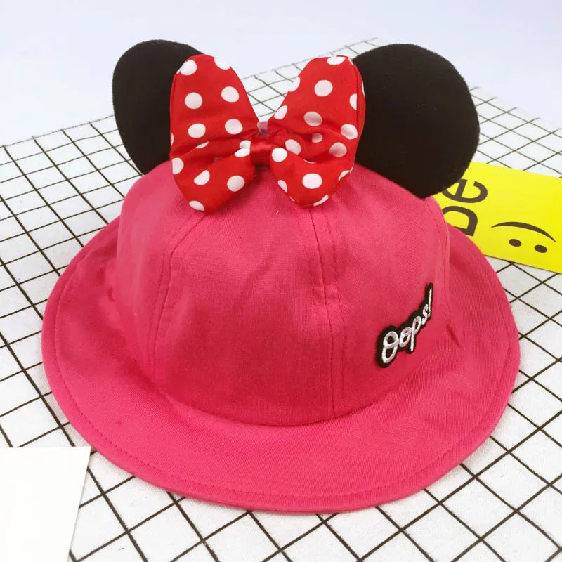 Cute Kids Snapback Baseball Sun Hats with Ears for Toddler Children
