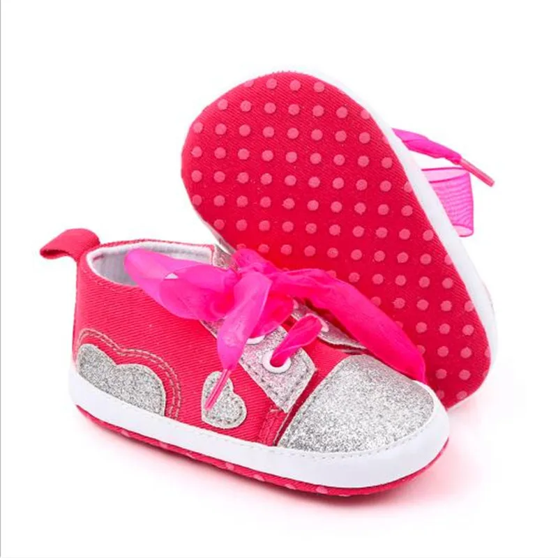 New Baby Shoes Fashion Girls Casual Shoes Soft Bottom Non-slip First Walkers Kids Infants Shoes Sneakers
