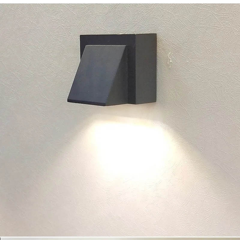 5W 10W Modern simple outdoor waterproof wall lamp LED courtyard lamps gate lamp terrace balcony garden wall light led light led wall lamp wall light