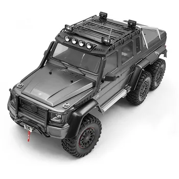 

Metal Car Roof Rack Luggage Carrier with LED Light for 1/10 TRAXXAS TRX6 G63 /TRX4 G500 RC Crawler Car Parts Accessories