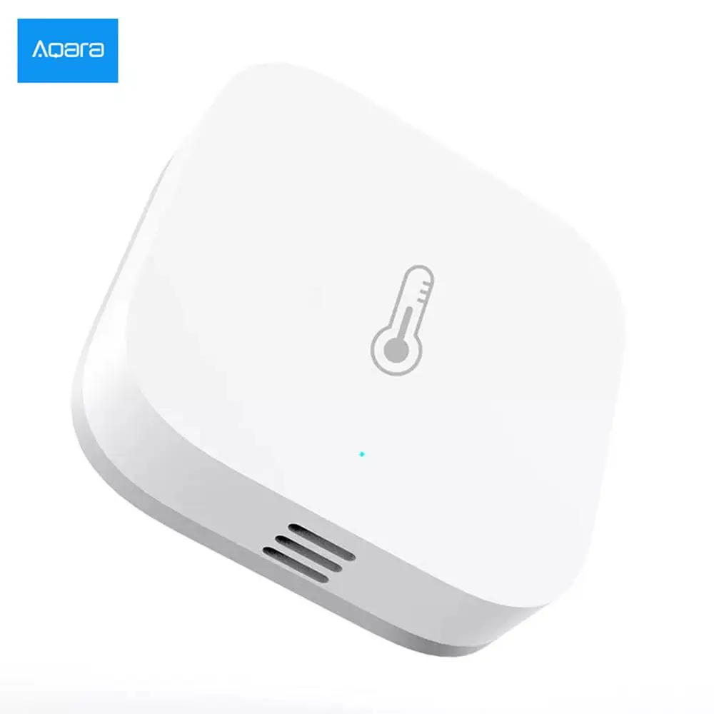 

2019 Xiaomi Mijia Aqara Temperature Humidity Sensor Intelligent smart Environment Sensor Control Work with Mi home APP Zigbee