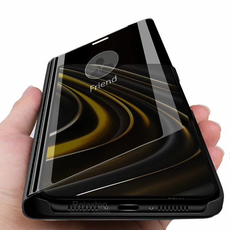 Умный зеркальный флип-чехол для телефона Poco m3 pro Pocom3 pro pocom3 pocom 3 3pro
