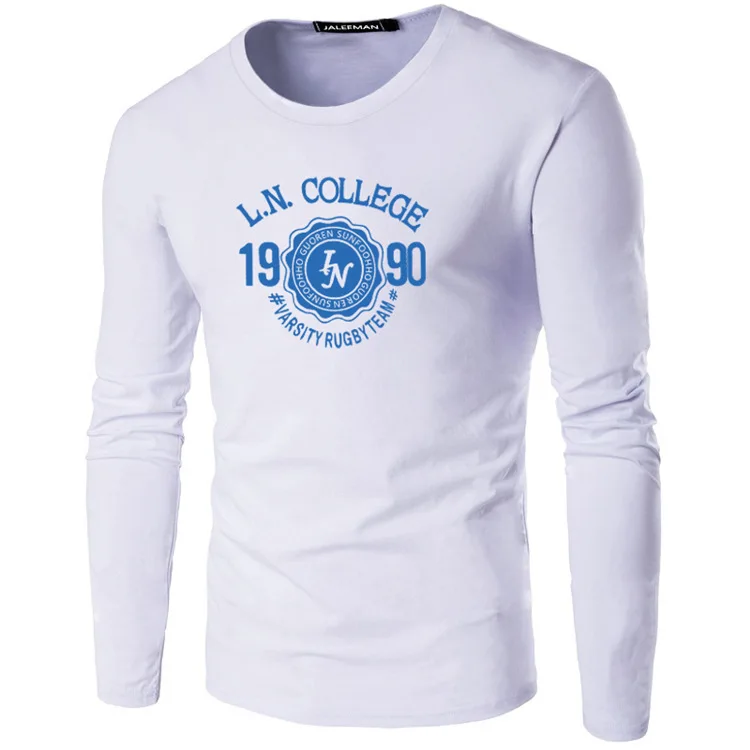 50% OFF Man Long Sleeve T Shirt Outdoor Sport Jacket Round Neck Autumn Clothes Loose Will Code Of Cotton Rendering Unlined Upper Garment