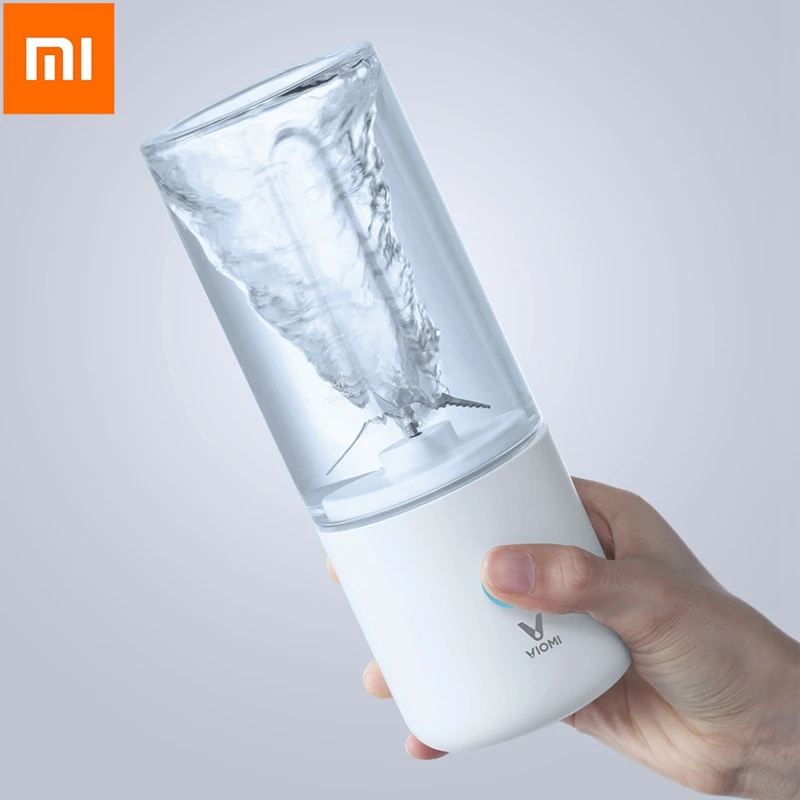 Xiaomi Mijia соковыжималка 350 мл Портативный Электрический блендер фруктовые Приготовления Чашки мини Еда процессор заряжать сок резка, миксер Втягивающийся поводок для собак, здоровый