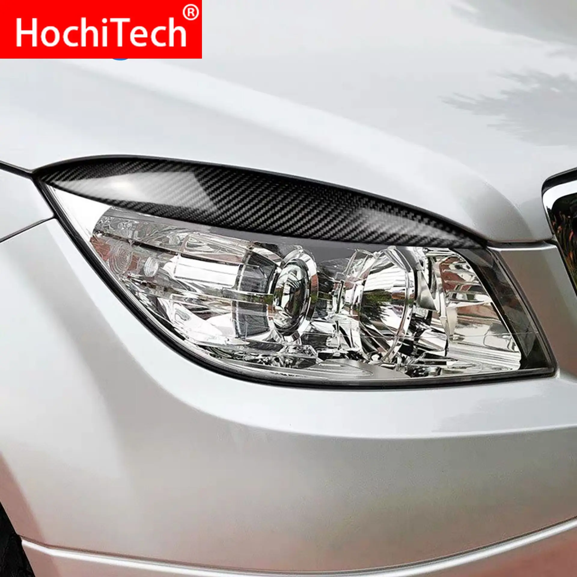Передняя фара из углеродного волокна для Mercedes Benz W204 C180 C200 C300 C350 C63 2008-2011 |