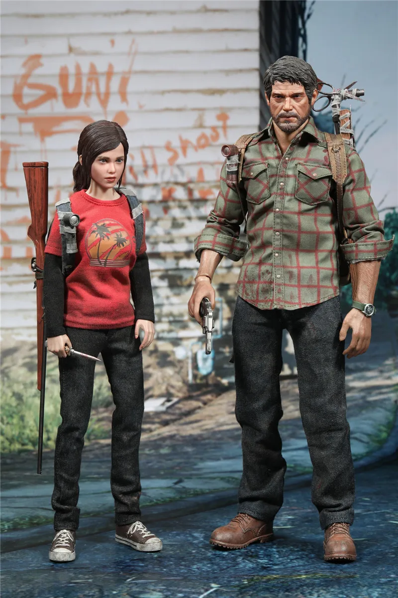 1/6 шкала CCTOYS JOE and ELLI Us Joel модель игрушки 12 'полный набор экшн Человек Девушка фигура куклы игрушки DIY Коллекция украшения дисплей