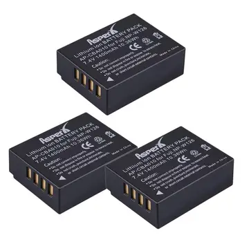 

AsperX 3x 1400mAh NP-W126 NP W126 Camera Battery For Fuji X100F XT20 XPro1 Pro2 XE1 XE2 XA1 XA2 XT2 XT10 XM1 XM2 XT1 HS33 30 50