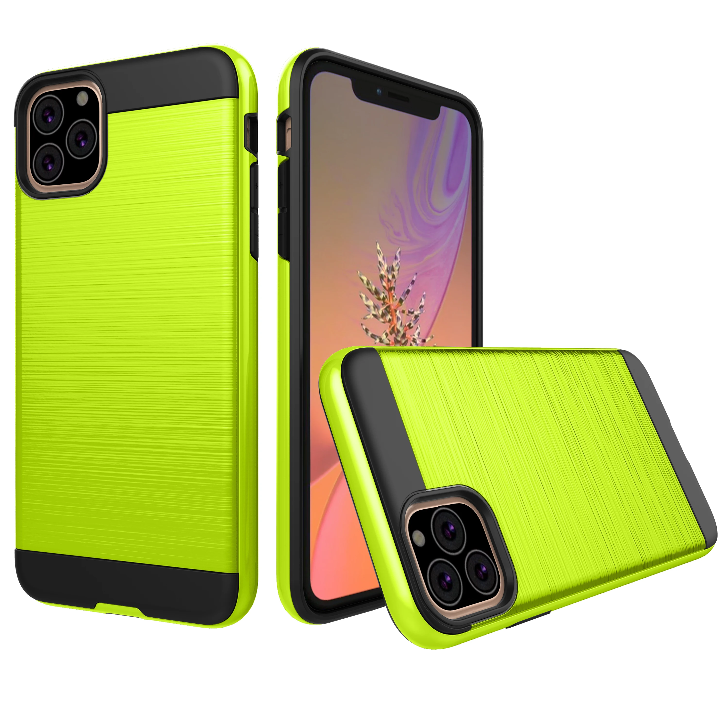 20 шт./лот, жесткий чехол из ТПУ+ поликарбоната для iphone 5 6 7 8 X XS XR XS Max 6 7 8 plus 11 Pro Max, чехол для корпуса