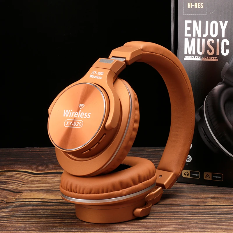 Беспроводные наушники Bluetooth 5,0, высокое качество, Hi-Fi стерео Спортивная гарнитура с микрофоном, музыкальные наушники - Цвет: 01