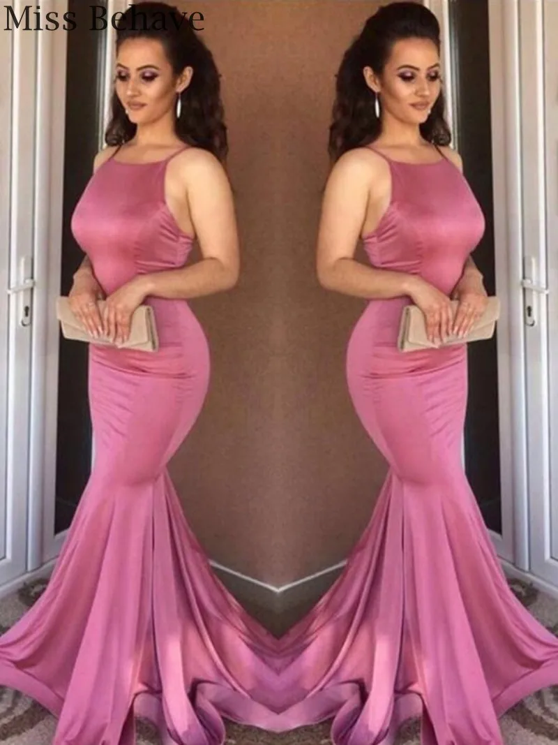 

DD JYOY Mermaid Evening Dress with Train Elegant Women Formal Dresses Evening Gown Party Square Collar Open Back Design