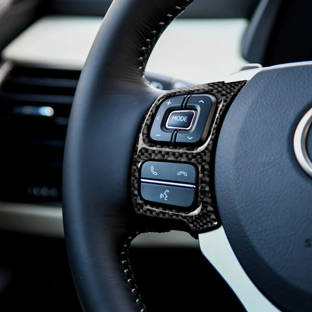 Замена для Lexus IS250 NX200 200t 300h 2 шт./компл. наклейка на руль из углеродного волокна