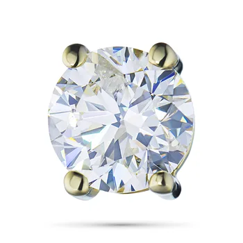 

Pendant in yellow gold with a diamond