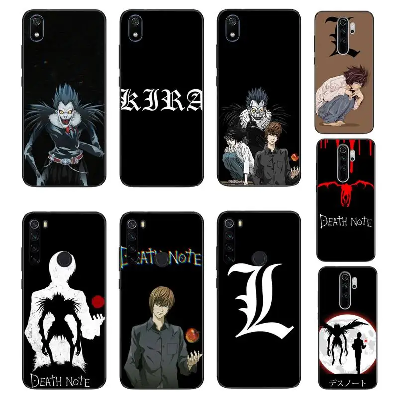 Чехол для телефона MaiYaCa Death Note Ryuk kira Xiaomi Redmi Note8T 7 9 Pro 5A Redmi4X 6A 6 8 5Plus | Мобильные