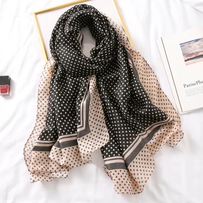 style 21 Осенне-зимний женский пляжный качественный шаль хлопковый шарф женские модные шарфы Бандана Пашмина накидка хиджаб глушитель - Цвет: style 21