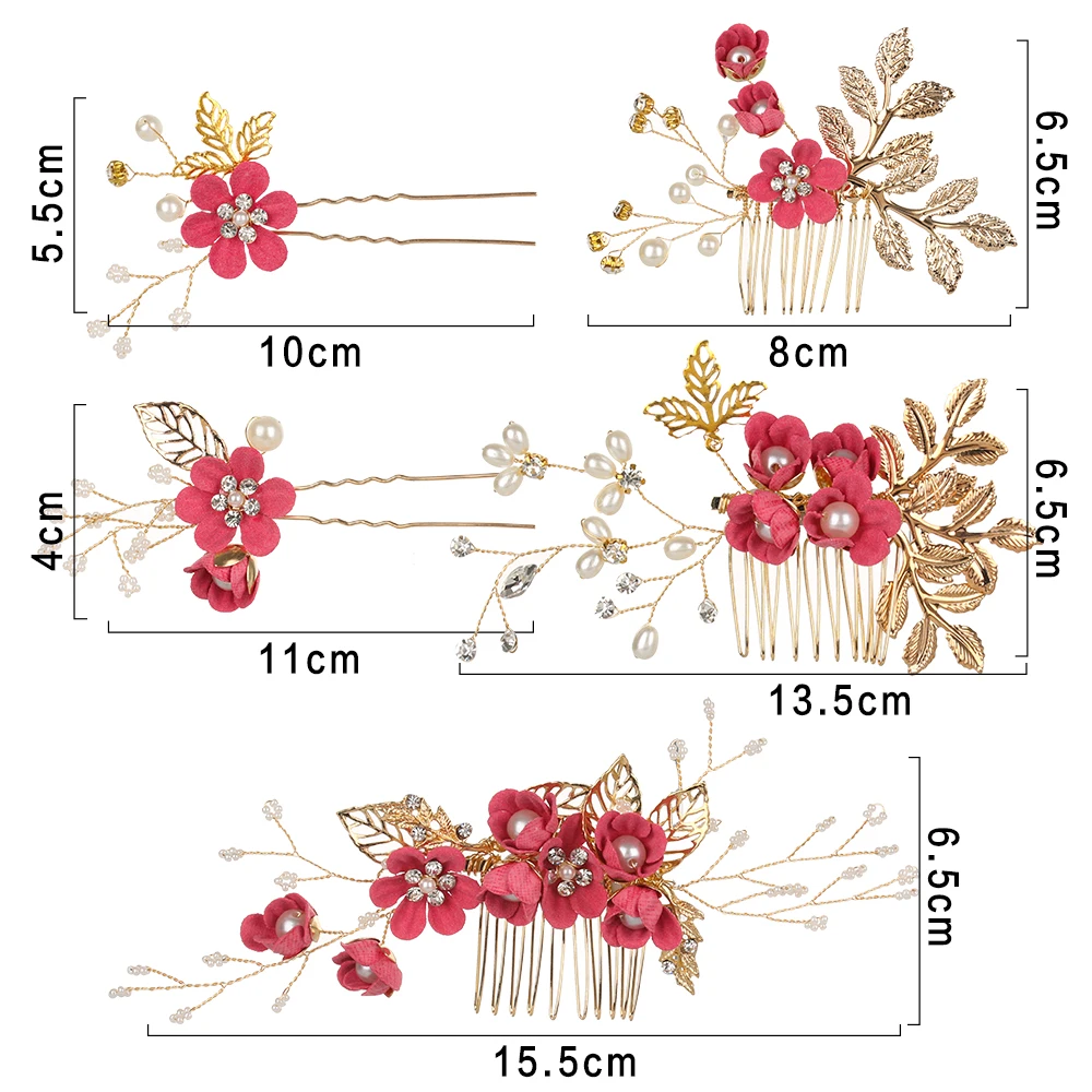 Hair Accessory Hair Clip Hair Headdress Bridal Headwear Hair Band Crown Hair Comb Jewelry Accessories Luxury Crystal Crown Hair Combs Romantic Wedding Bridal Clips Leaves Tiara Zinc Alloy Fine Jewelry Hair Pins Gifts