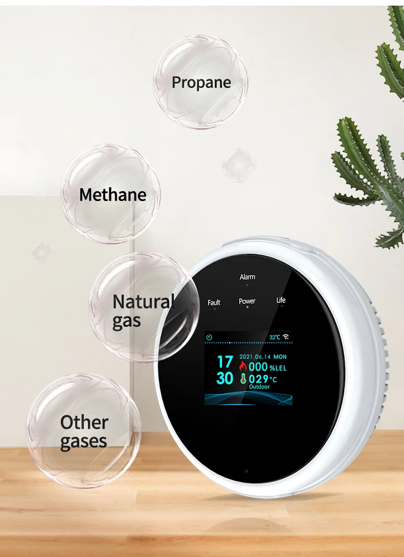 Wifi Smart Natural Gas Sensor